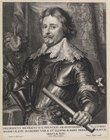 KG 03109
<br/>
Portret Frederik Hendrik van Nasssau
<br/>
<em>Waumans, Coenrad (1619-?)</em>